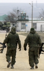 Российские военные заминировали дамбу вблизи населенного пункта Рюмшино в Крыму и выдвигают ультиматум в Евпатории