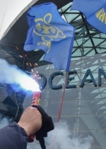 Ocean Plaza в Киеве взяли в осаду (фото)