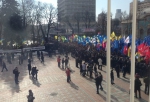 Сегодня под Радой проходит сразу несколько митингов