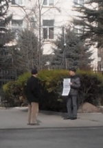 В Крыму прошли одиночные пикеты против произвола российских "властей"