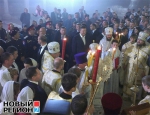 Охрана Януковича не пускала верующих в собор в Херсонесе!!! (+ ФОТО, ВИДЕО)