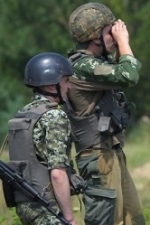 Под Гранитным оккупанты более часа били из запрещенной артиллерии и минометов