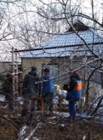 Военные показали Новолуганское после обстрела (фото)