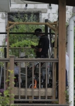 Пожар в доме Шабунина: полиция не получала информацию о взрывчатке (фото)