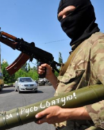 Группа российских военных пошла договариваться с боевиками о прекращении огня