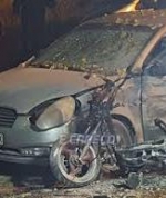 Появилось видео момента взрыва на Соломенке (видео)