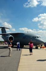 Украинский Ан-178 совершил демонстрационный полет на Farnborough Airshow