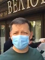 За выходку Ляшко под рестораном Тищенко взялась полиция