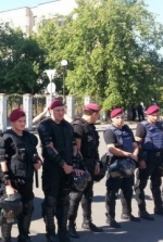 Дело "Торнадо": Оболонский суд окружили полицейские и Нацгвардия