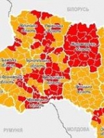 Киевщина и Франковщина вышли на показатели "красной" зоны