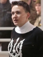 Савченко заявила, что частично потеряла зрение и слух