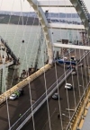 В аннексированном Крыму открыли мост через Керченский пролив