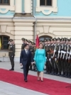 Зеленский встретился с президентом Словакии