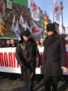 Оппозиция привела под окна Януковича несколько тысяч митингующих (+ФОТО, ВИДЕО)