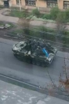 В Краматорске три украинских БМД вырвались из окружения террористов