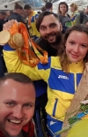 Украинские паралимпийцы вернулись из Рио-де-Жанейро (фото)