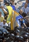 В сети появилось видео столкновений под Радой с высоты птичьего полета (видео)