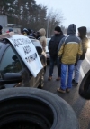 Въезды в Киев заблокировали активисты с требованием  принять изменения к Таможенному кодексу (фото)