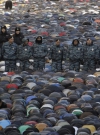 В Москве празднование Курбан-байрама началось под жестким присмотром ОМОНа