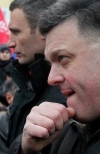 Кличко и Тягнибок пришли на Грушевского