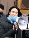 Звиробий пришла на допрос в ГБР (фото)