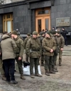 Под Офисом Президента мужчина совершил попытку самосожжения (видео)