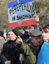 Марионетки Кремля накрутили 96,77% голосов за присоединение Крыма к России