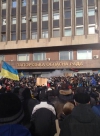 6 тысяч человек штурмуют Запорожскую ОГА (фото)