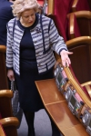 Герман сорвала наклейку "Голосую только за себя" (+ФОТО)