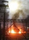 На Харьковщине взорвали цистерну с топливом для военных