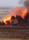 В сети появилось видео обстрела гумконвоя в Сирии (видео)