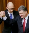 Партии Порошенко и Яценюка объединятся
