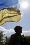 За сутки в зоне АТО погиб украинский военный