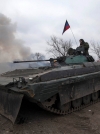 Боевики обстреляли Крымское из танка и Станицу Луганскую - из минометов