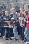 Во Львове - шествие в поддержку Сущенко и других узников Кремля (фото)