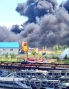 Боеприпасы эвакуированы с территории, прилегающей к горящей нефтебазе
