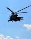 На Донбассе вертолетчики тренировались уничтожать наземные цели (видео)