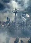 Во время столкновений под Радой первые травмы правоохранители получили от светошумовых и газовых гранат