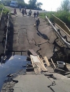 Боевики продолжают подрывать мосты на Донбассе