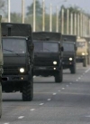 Колонна российской военной техники вторглась в Украину. Ее уничтожили