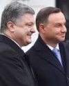 Порошенко встретился с Дудой на приеме у Трампа
