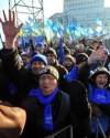 Партия регионов снова свезла людей на антимайдан (фото)