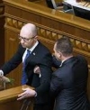 Кабмин назвал инцидент с нападением на Яценюка варварством