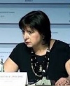 На саммите в  Риге Яресько отказалась выступать на русском (видео)