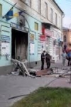 Пожар в офисе "Свободы" в Сумах - милиция теракт отрицает (фото, видео)