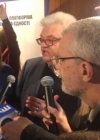 Ветераны "Азова" толкнули Сивохо на пол и сорвали его презентацию (видео)