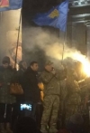 На Майдане акция по случаю годовщины Марша миллионов (фото)
